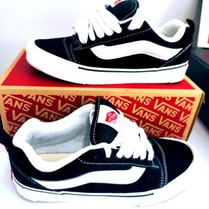 Vans Black and White Sneakers